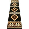 Hacienda Black Rug - 2 x 7