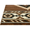 Hacienda Mocha Rug - 5 x 7
