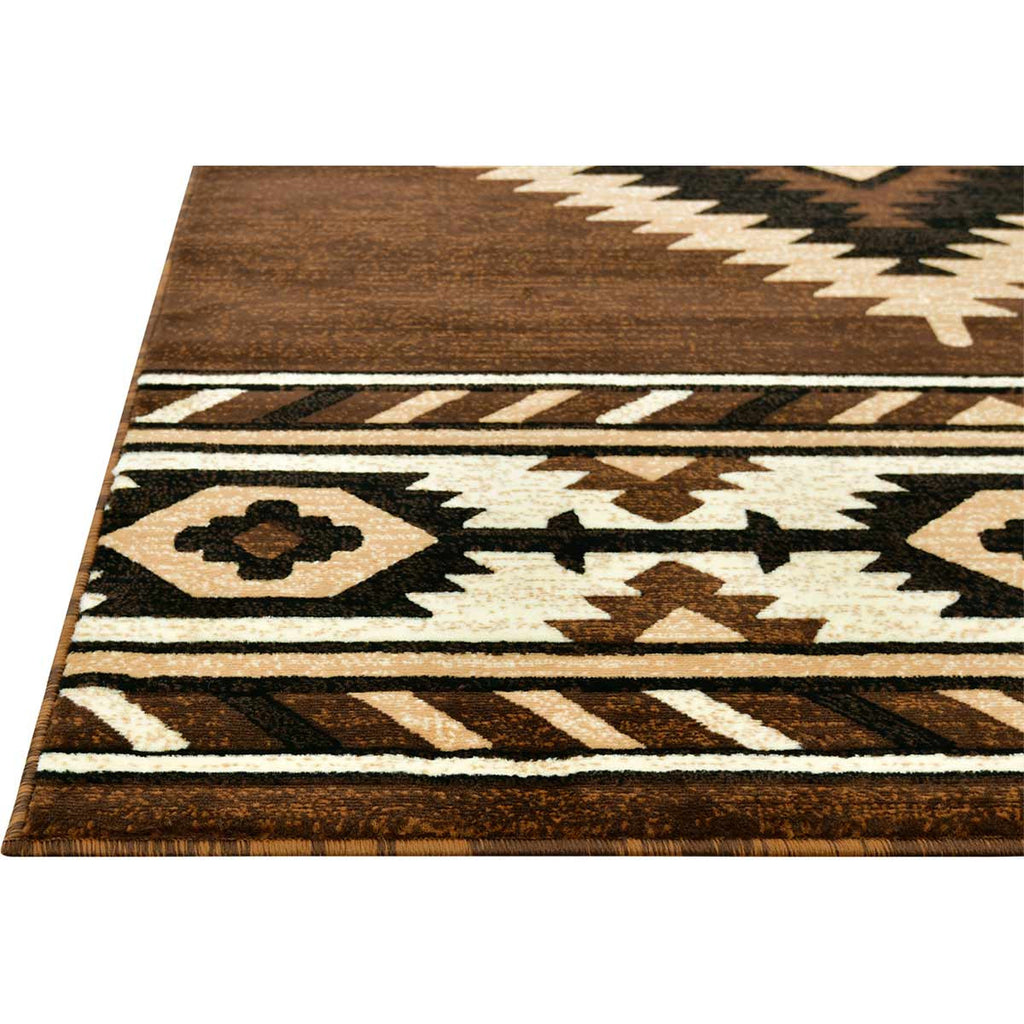 Hacienda Mocha Rug - 5 x 7