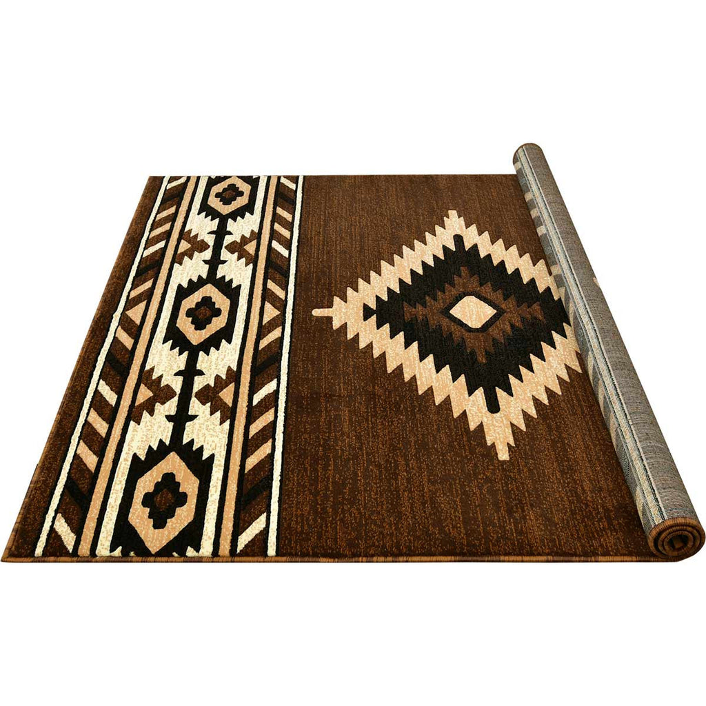 Hacienda Mocha Rug - 5 x 7
