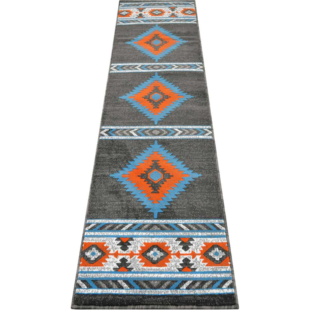 Hacienda Lead Rug - 2 x 7
