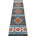 Hacienda Lead Rug - 2 x 7