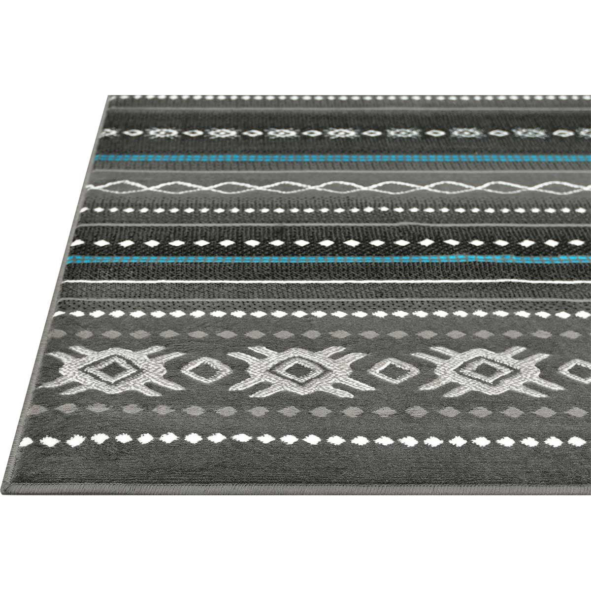 Mexicali Graphite Rug Collection
