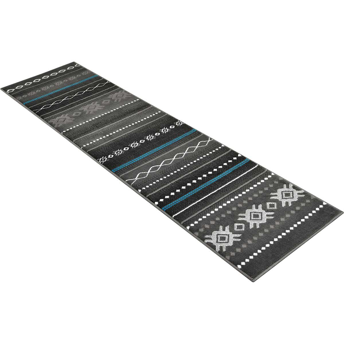 Mexicali Graphite Rug - 2 x 7