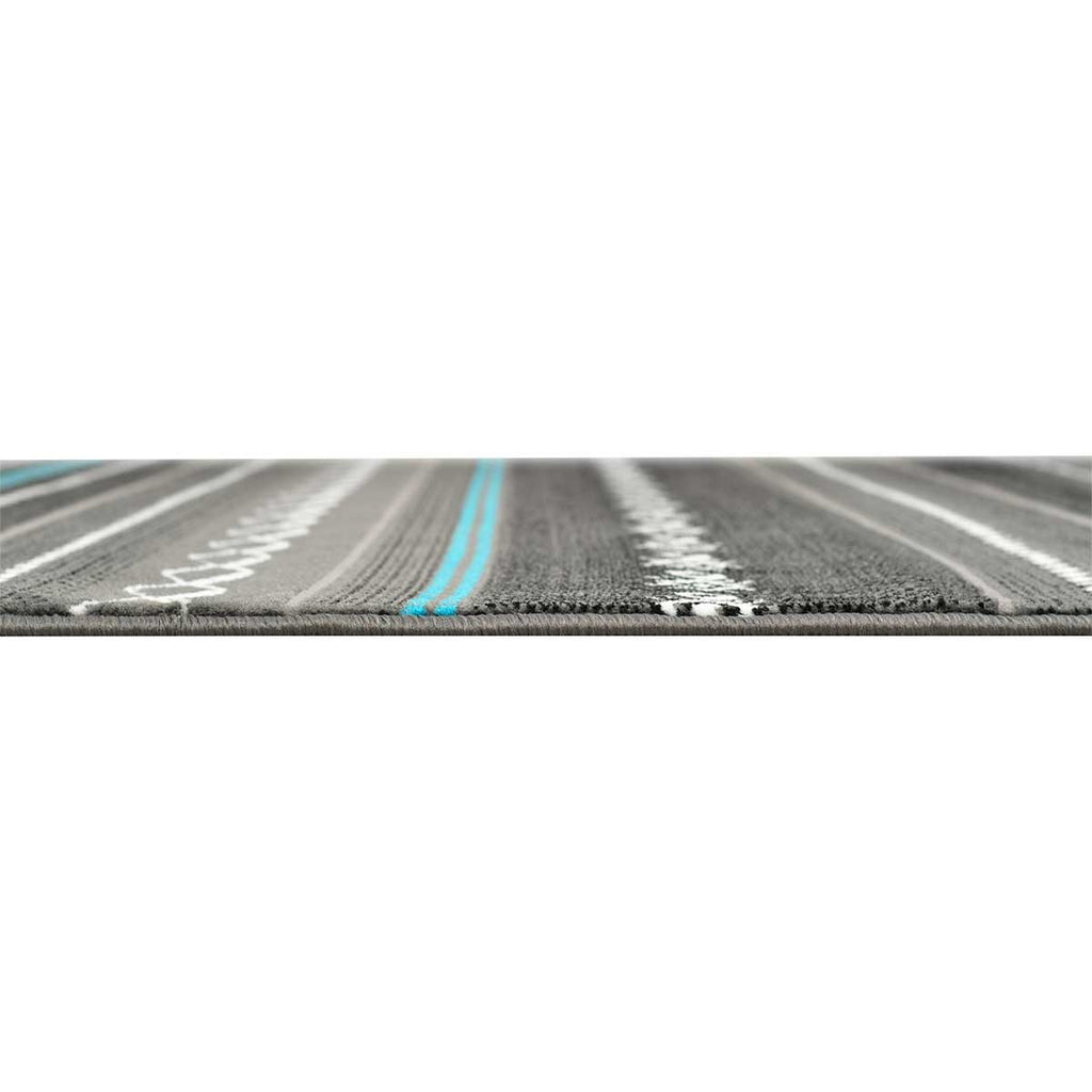 Mexicali Graphite Rug - 8 x 10