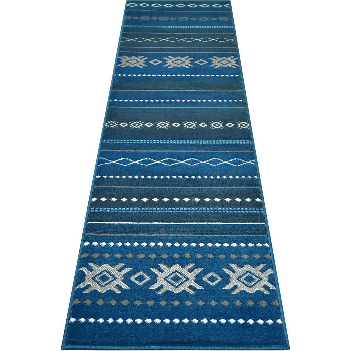 Mexicali Blue Rug - 2 x 7