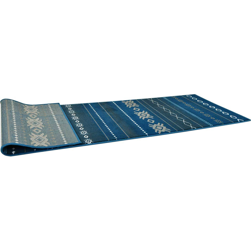 Mexicali Blue Rug - 2 x 7