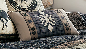 Midnight Trail Lumbar Pillow