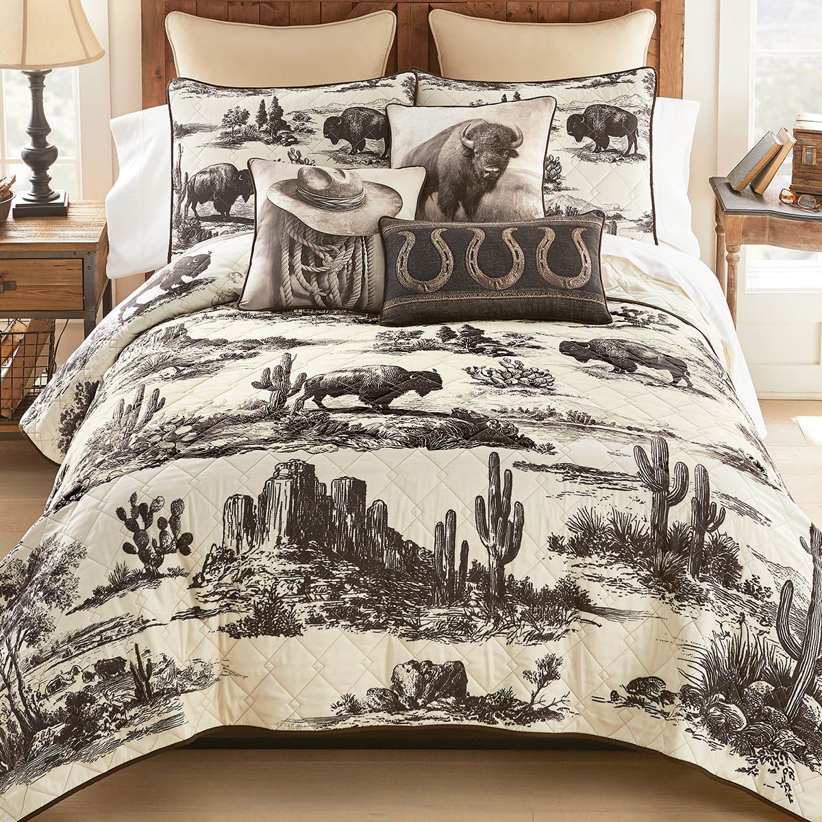 Buffalo Ridge Quilt Bed Set - King