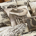 Rustler Cowboy Hat Pillow