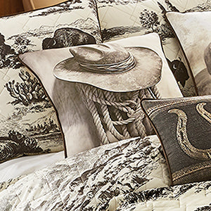 Rustler Cowboy Hat Pillow