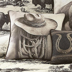 Rustler Cowboy Hat Pillow