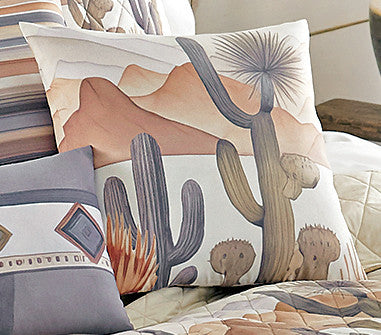 Desert Cactus Quilt Bedding Collection