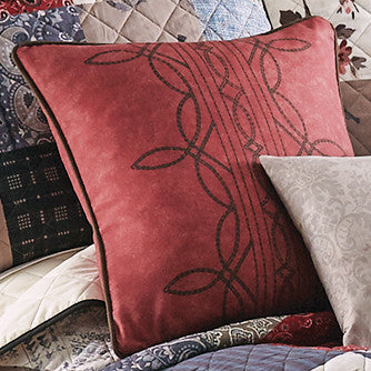 Western Stitched Pillow