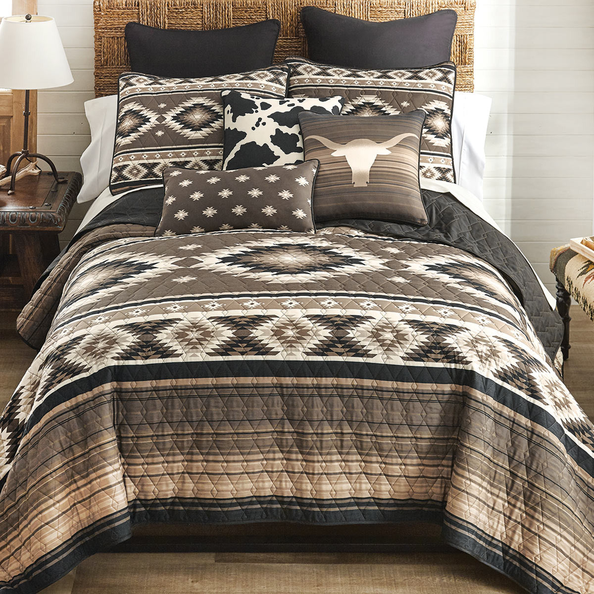 Cheyenne Trail Quilt Bed Set - Queen