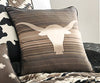 Western Steer Pillow