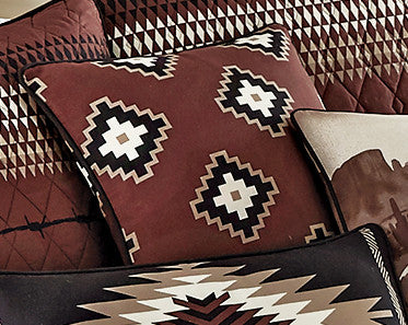Diamondback Dust Accent Pillow