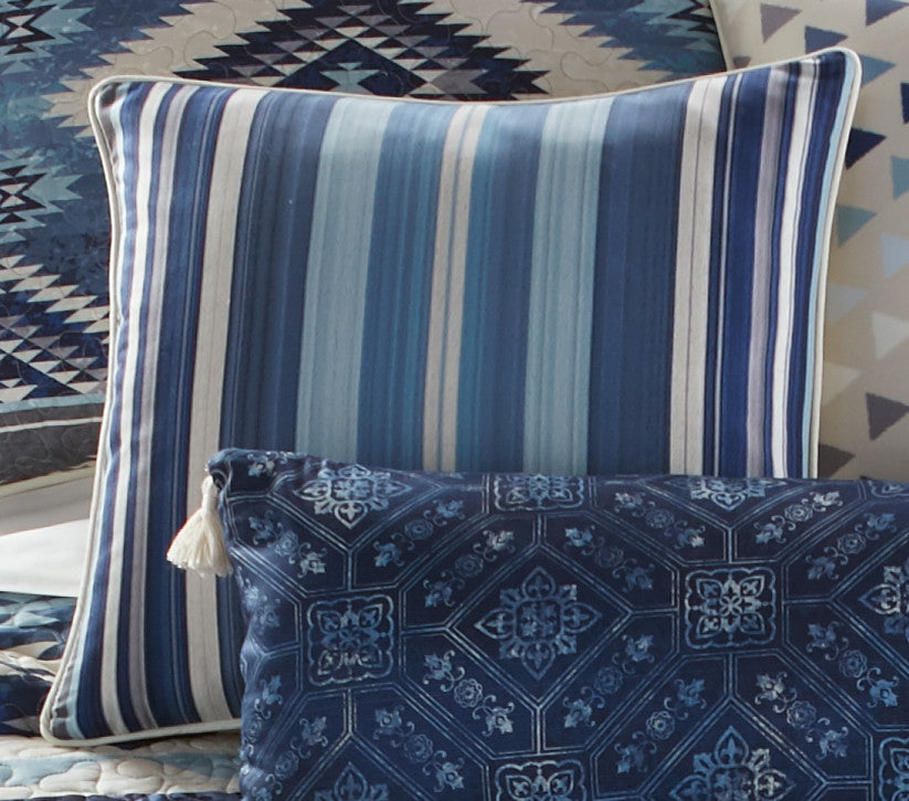 Sky Stripes Accent Pillow