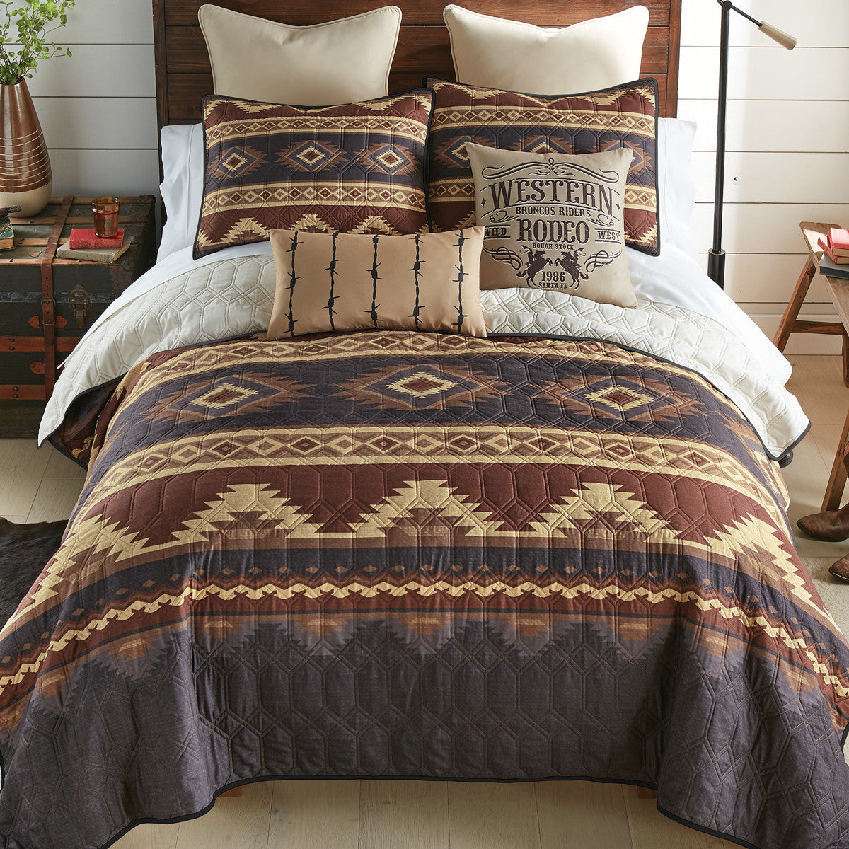 Laredo Quilt Bed Set - King - SALE