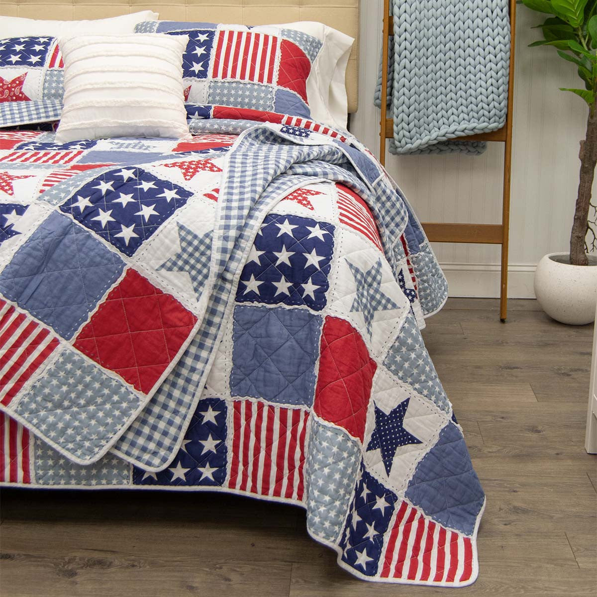 Western Glory Quilt Bed Set - Queen