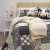 Dark Prairie Quilt Bed Set - Cal King