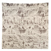Ranch Hand Toile Western Shower Curtain