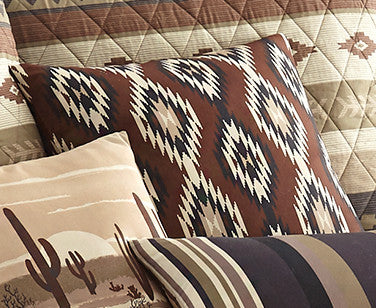 Desert Canyon Southwestern Geo Pillow
