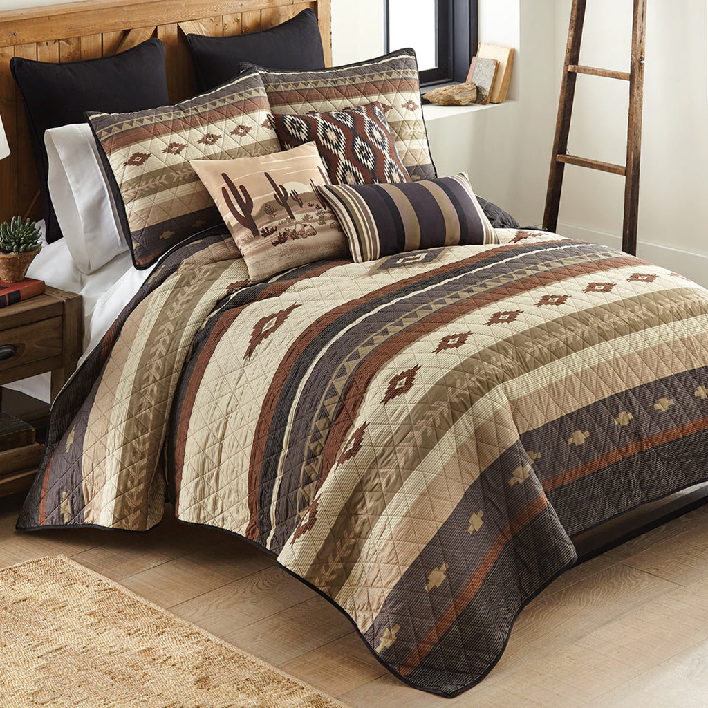 Desert Canyon Cactus Pillow