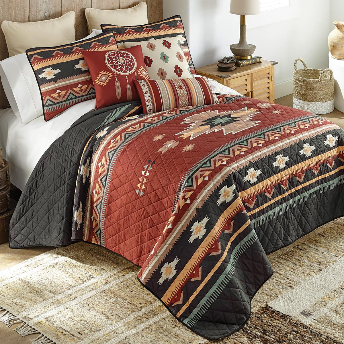 Canyon Ridge Stripe Pillow