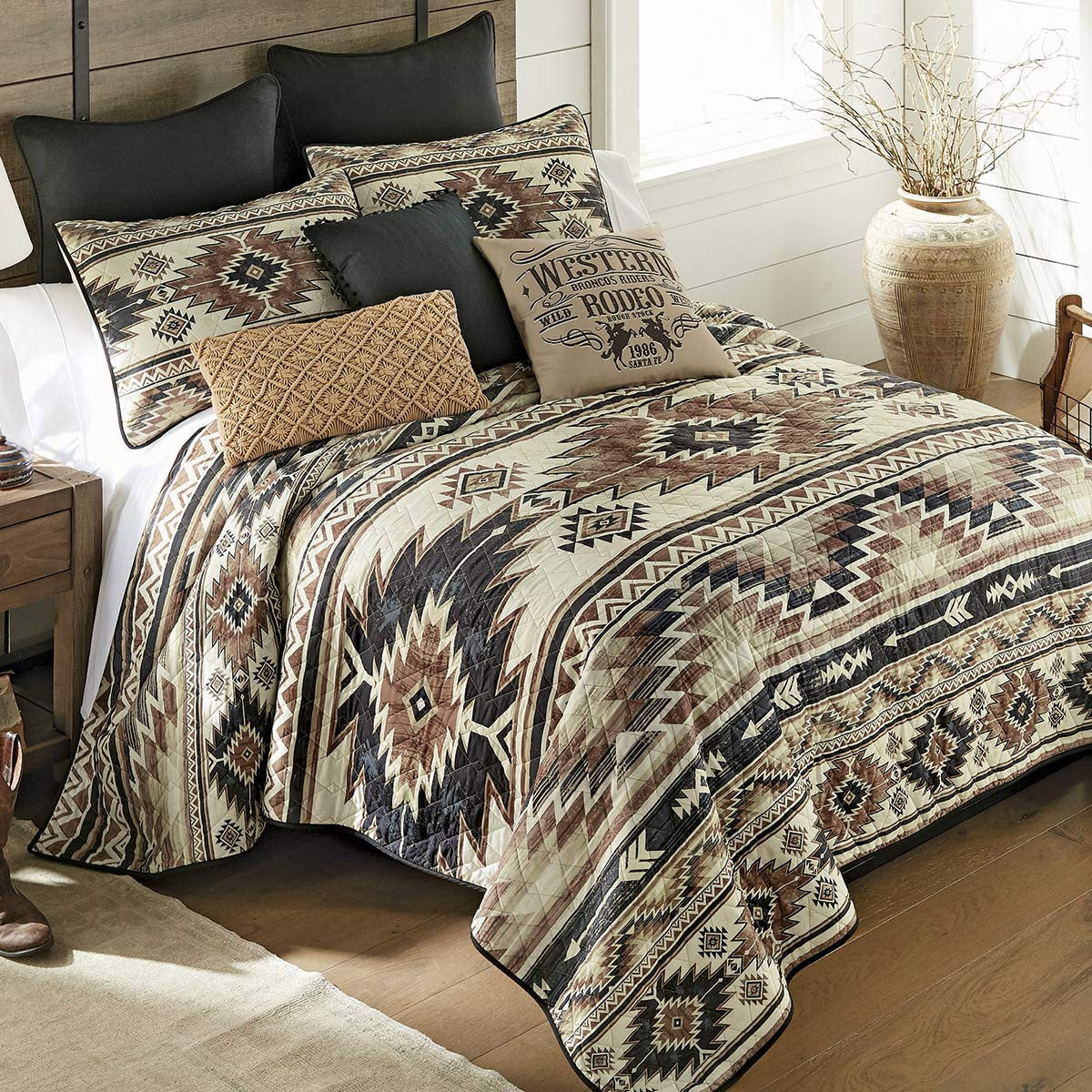 Canyon Southwest Quilt Bed Set - Queen