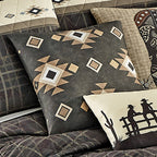 Sunset Ranch Diamonds Pillow