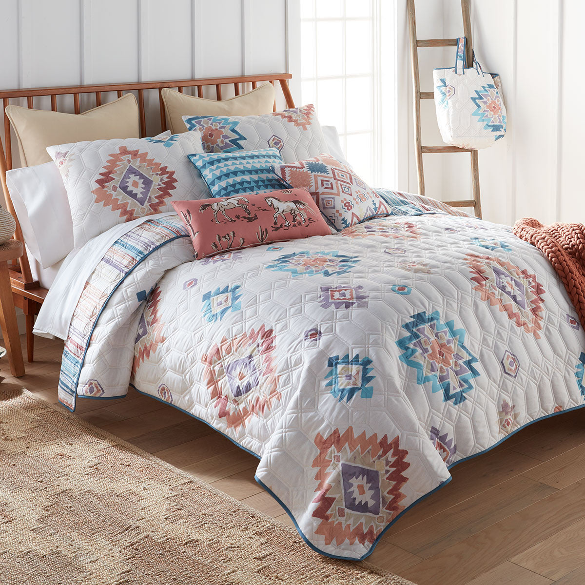Tribal Diamonds Quilt Bedding Collection