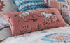 Tribal Diamonds Horse Pillow