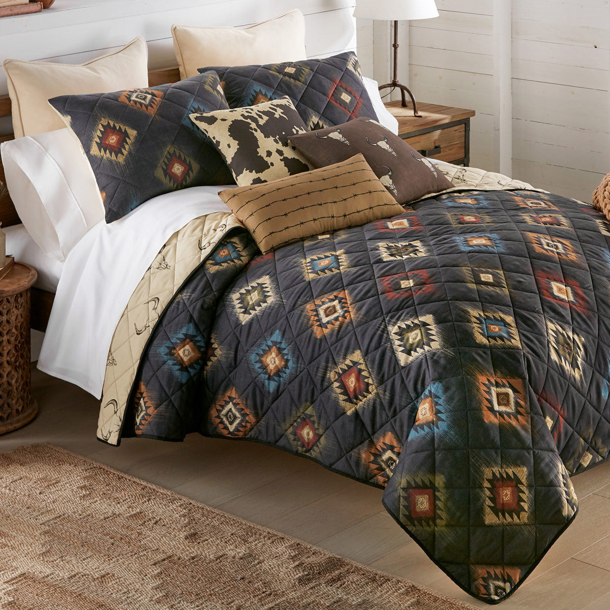 Desert Diamond Quilt Bedding Collection
