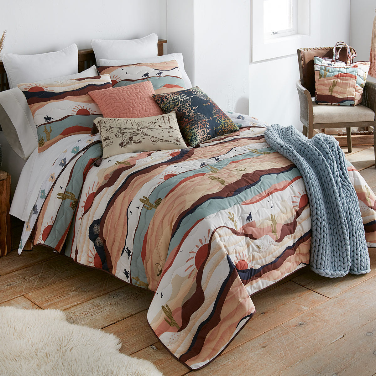 Desert Crossing Quilt Bedding Collection