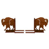 Roaming Buffalo Metal Bookends