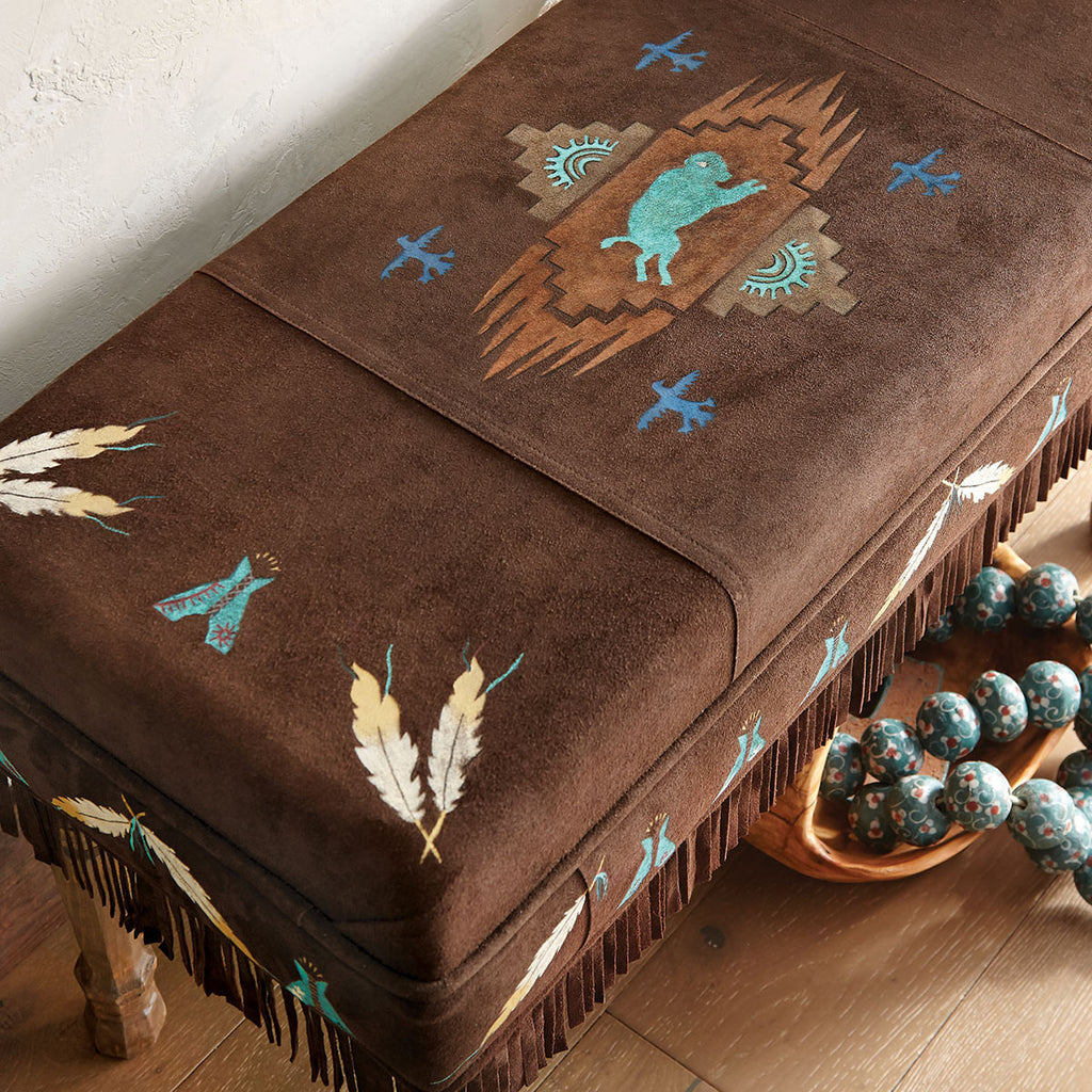 Buffalo Horizon Deer Suede Bench