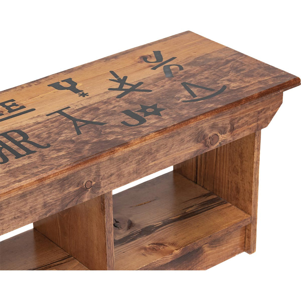 Cowboy Brands Cubby Bench