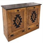Aztec Dual Trash Bin