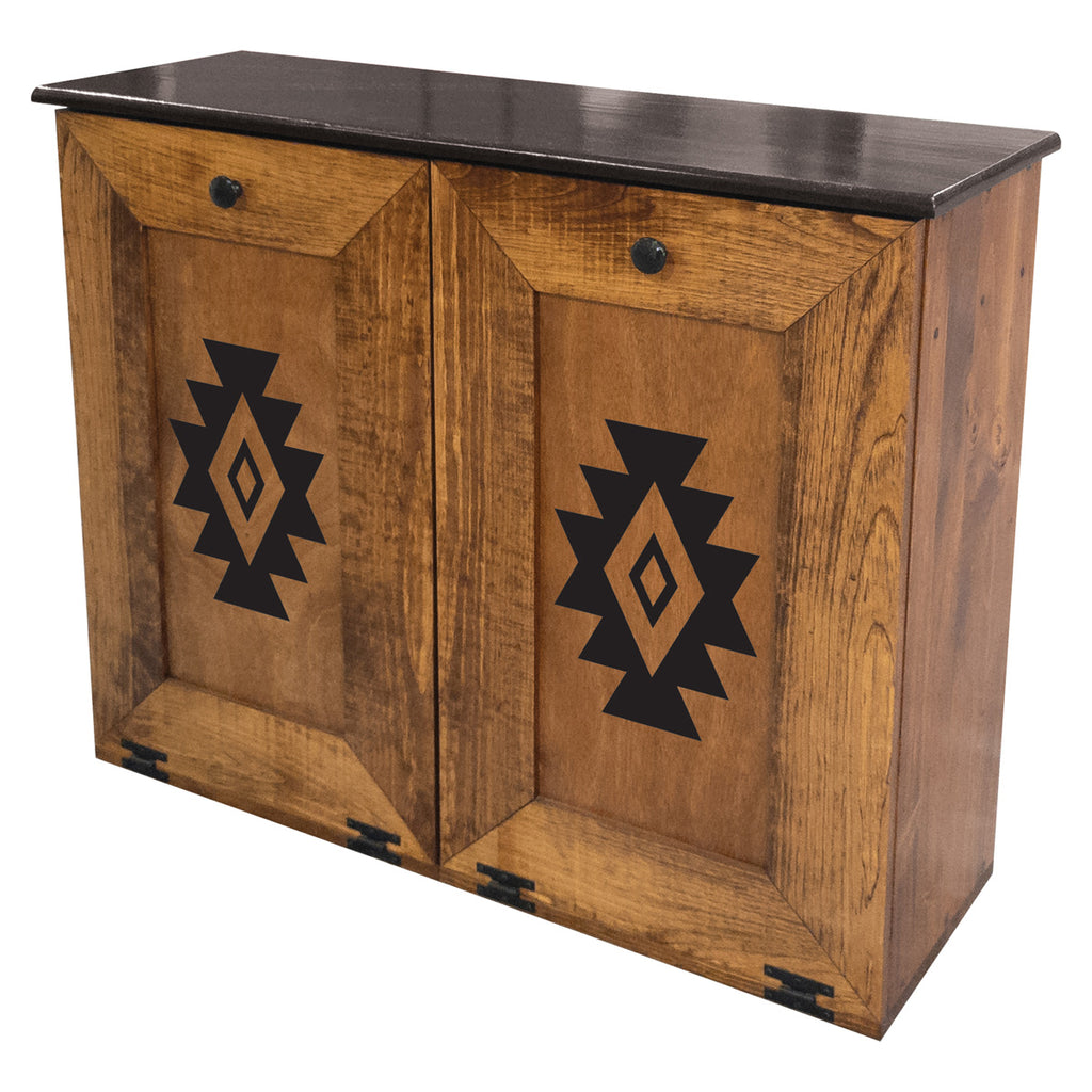 Aztec Dual Trash Bin
