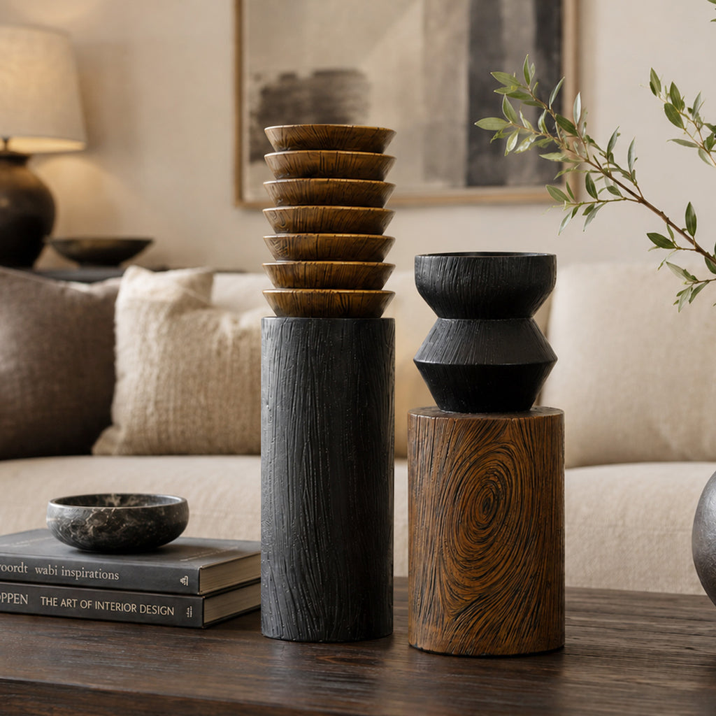 Dual Tone Vase - 15 Inch