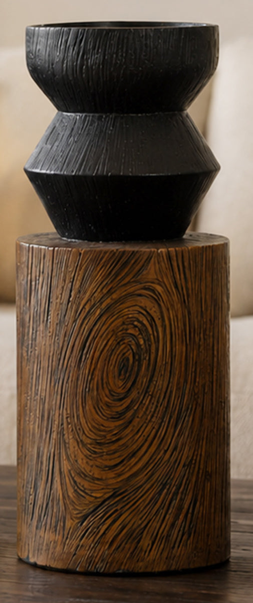 Dual Tone Vase - 15 Inch