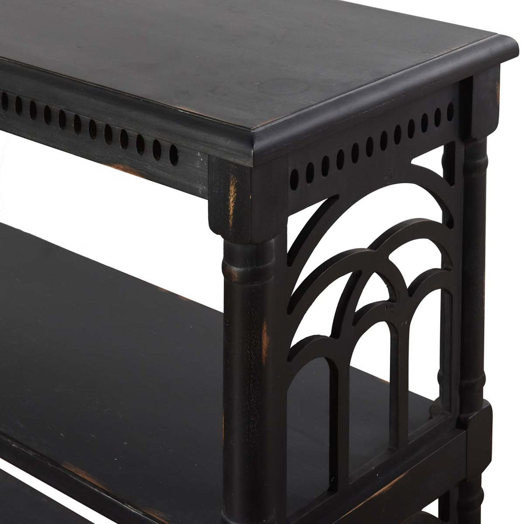Saddleback Console Table