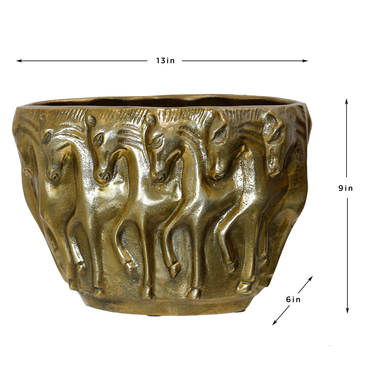 Ancient Horses Decorative Bowl