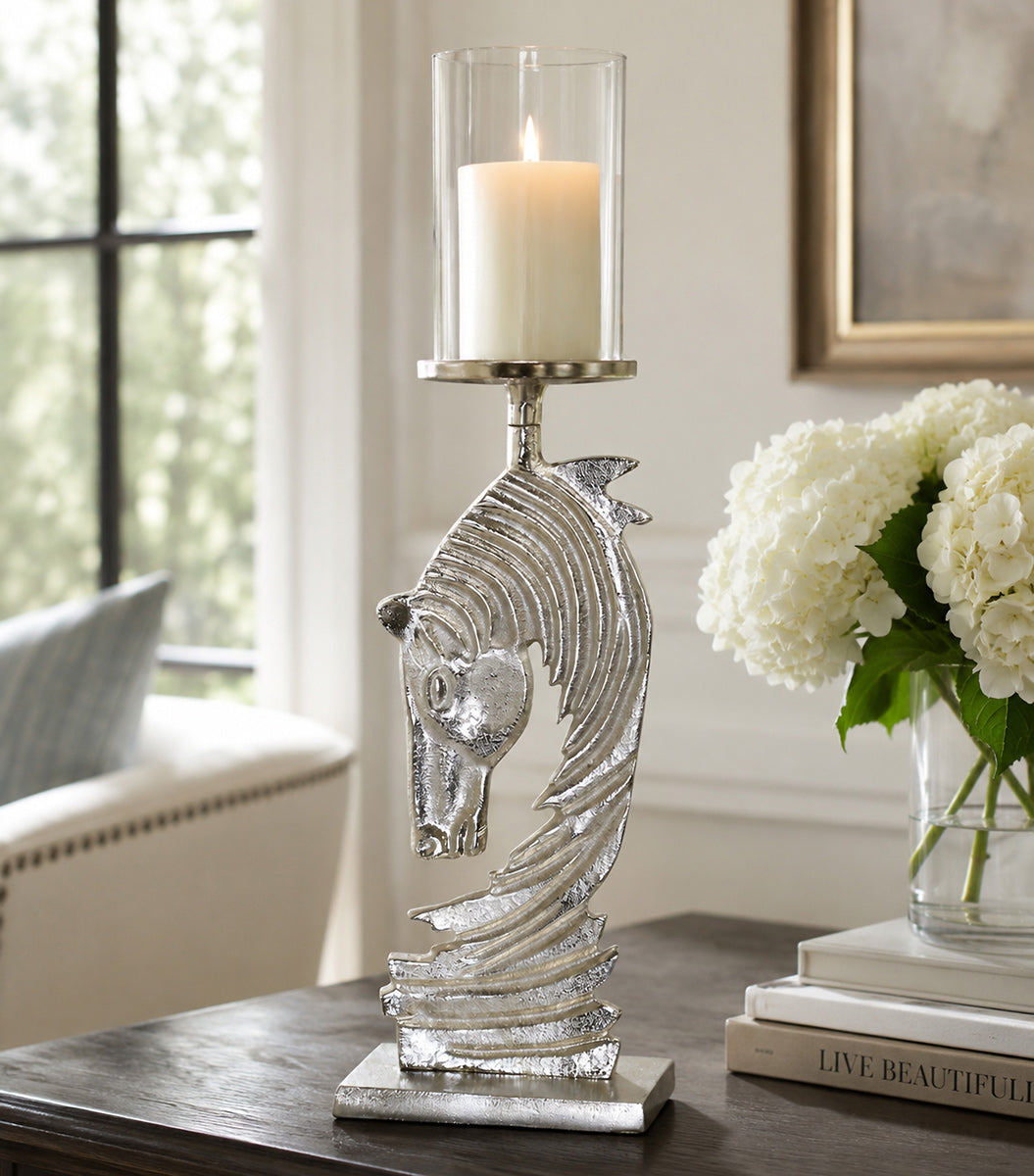 Equine Candle Holder - Short