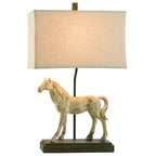 Gray Beauty Table Lamp