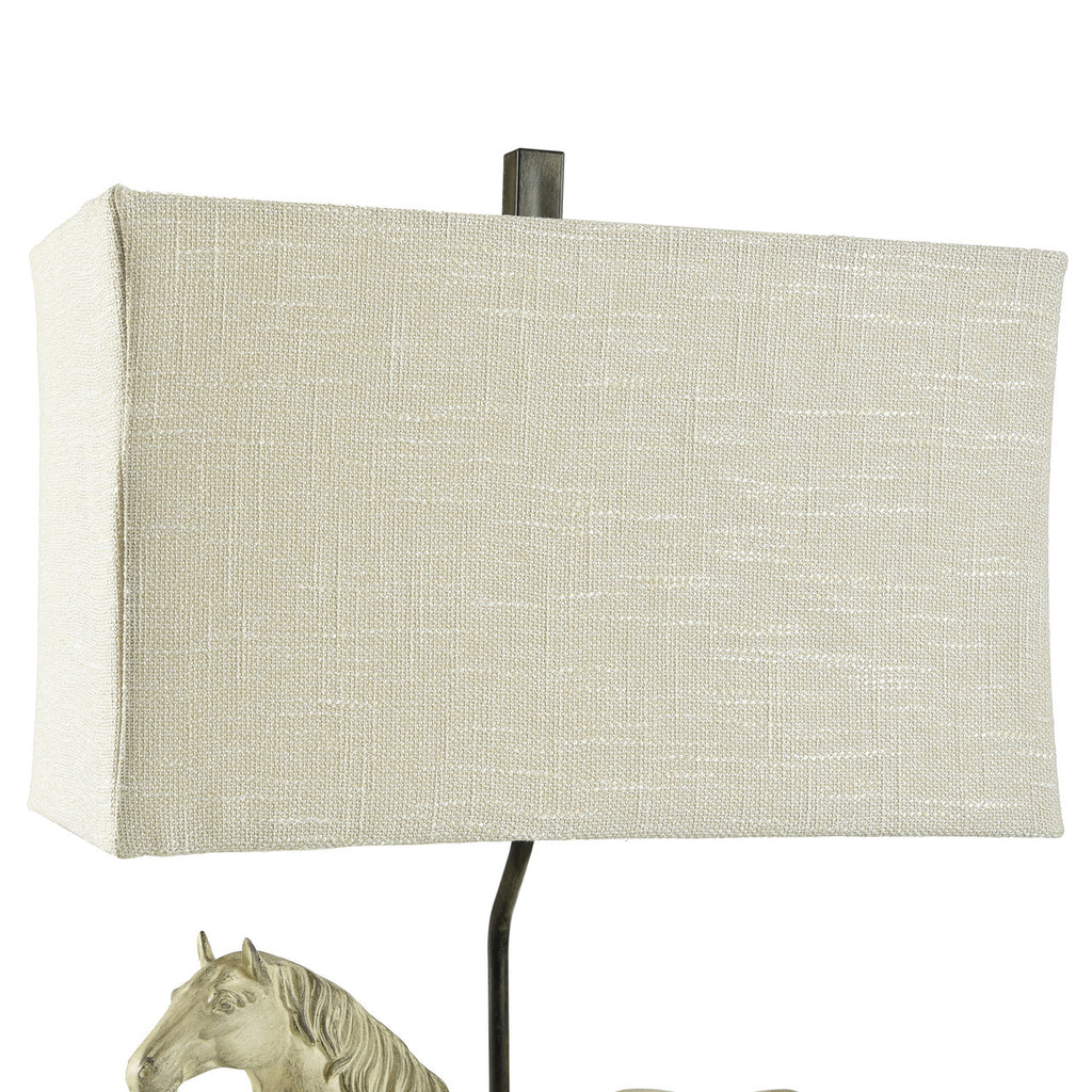 Gray Beauty Table Lamp