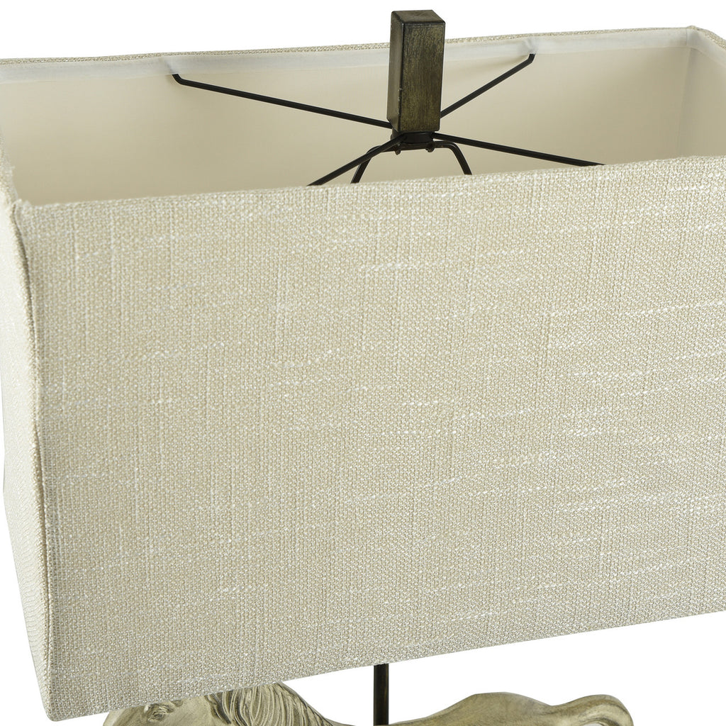 Gray Beauty Table Lamp
