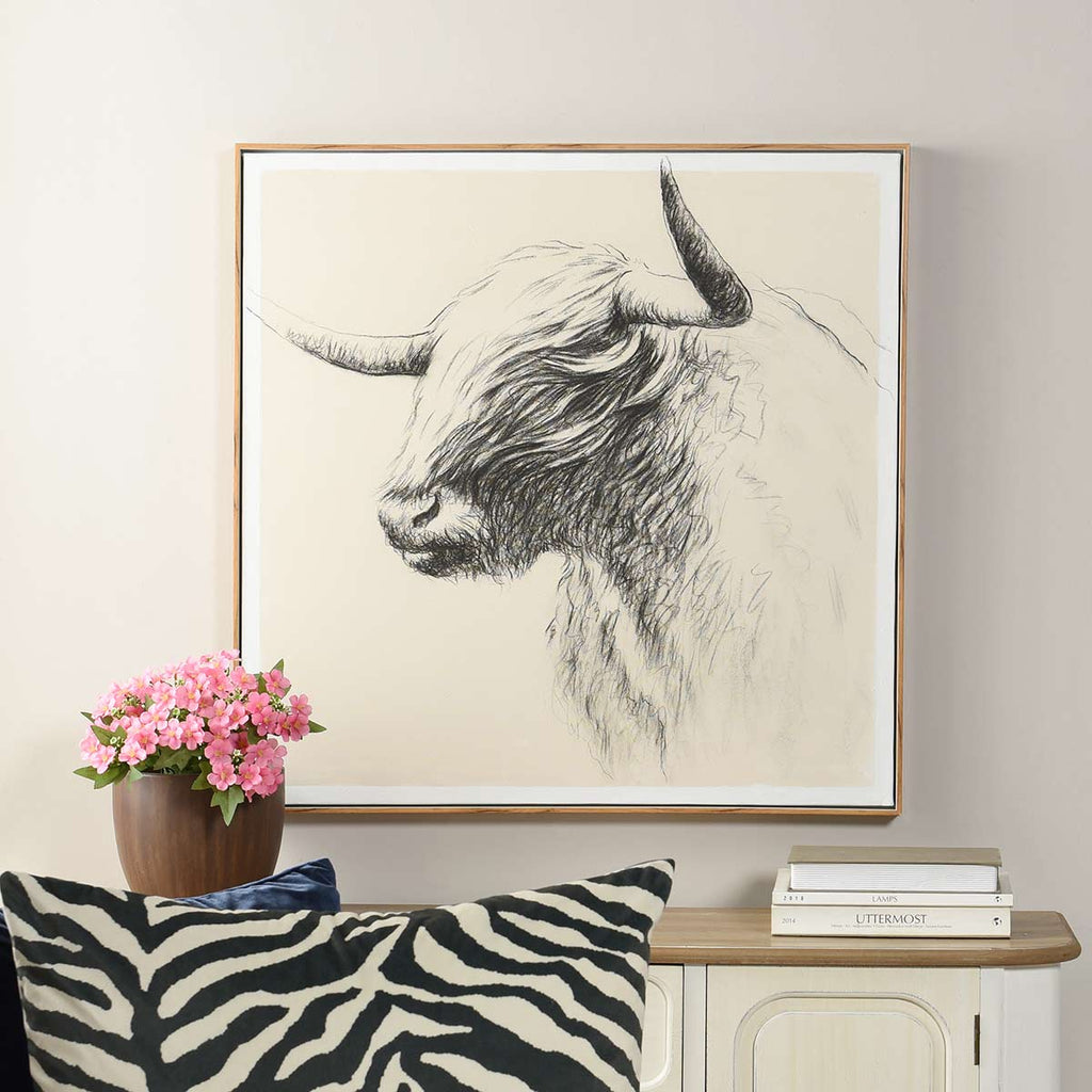 Grazeland Oil Painted Wall Art