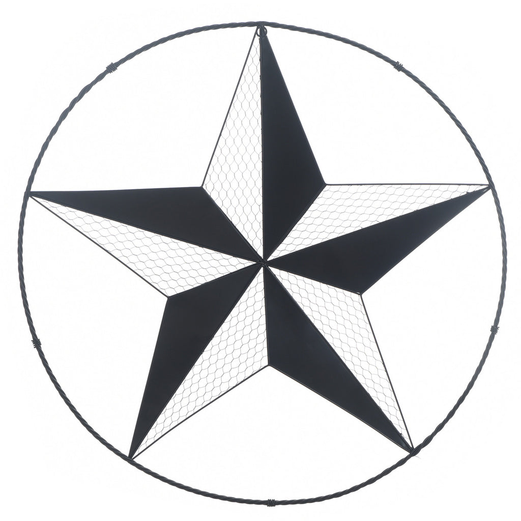 Star Metal Wall Art - Large